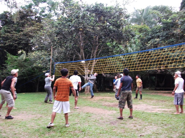 Volleyball at the Lodge