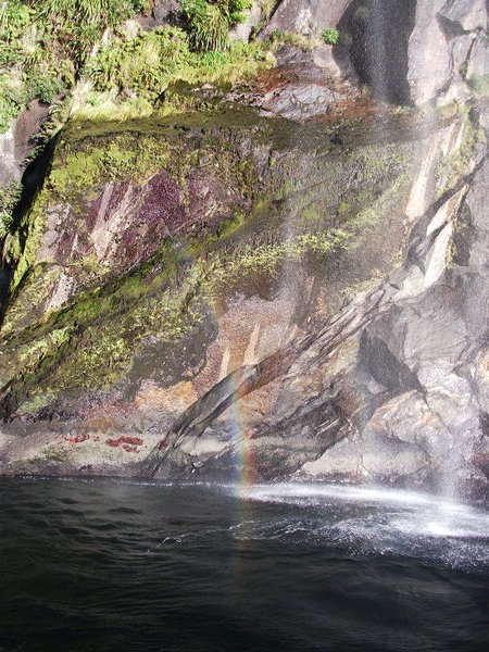 Rainbow in the Waterfall