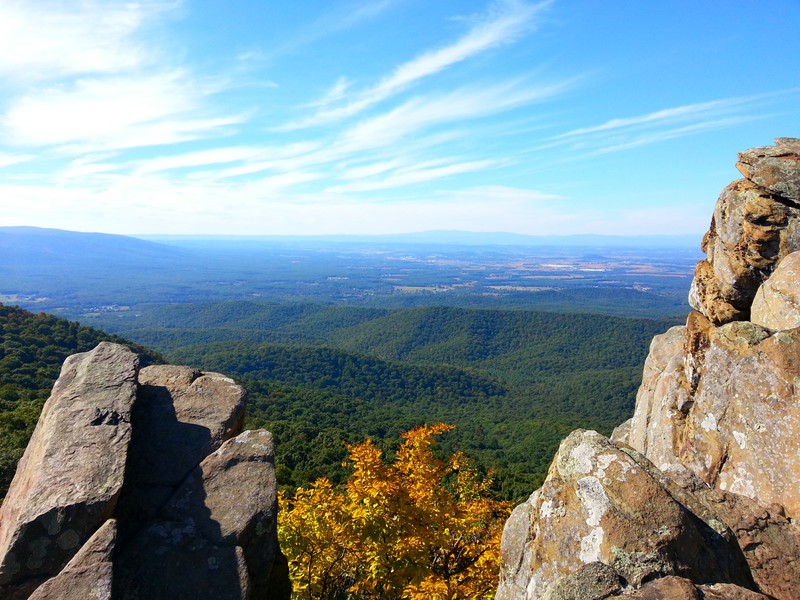 View from Humpback Rock