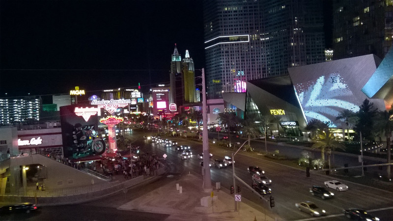 View of the Strip from Bubba's