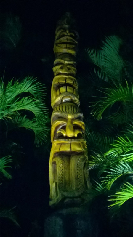 Totem Pole at our Hotel