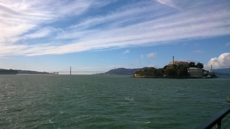 On our way to Alcatraz