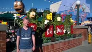 We stopped for a Duff