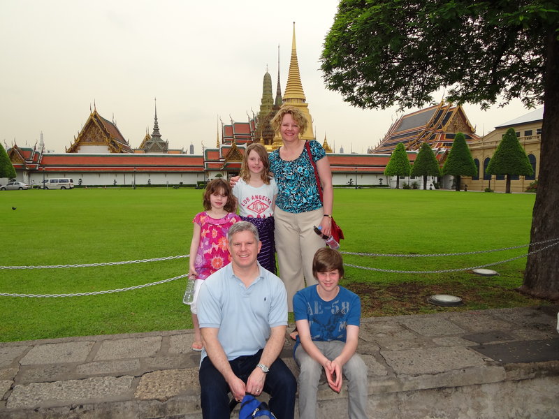 Kelly-Wests at Grand Palace, Bangkok