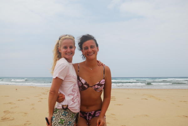 With Elisabet in Kosi Bay · South Africa