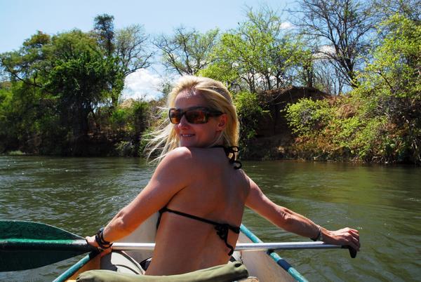 Canoe ride · Lower Zambezi River · Zambia