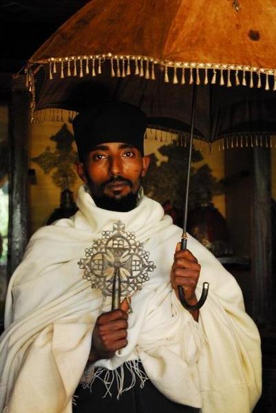 Priest in Bahir Dar Church · Ethiopia