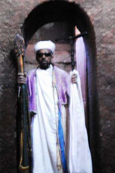 Priest in Lalibela · Ethiopia