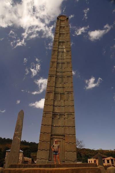 Obelisk in Axum  · Ethiopia