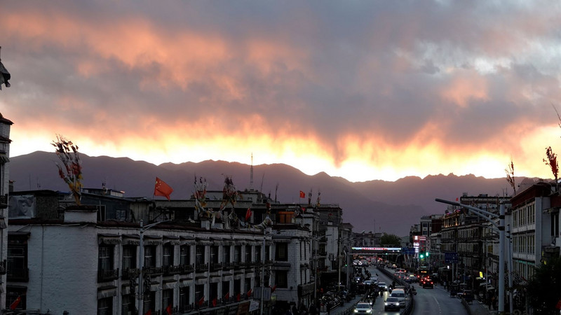 Abendstimmung in Lhasa