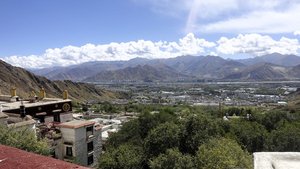 Aussicht auf Lhasa