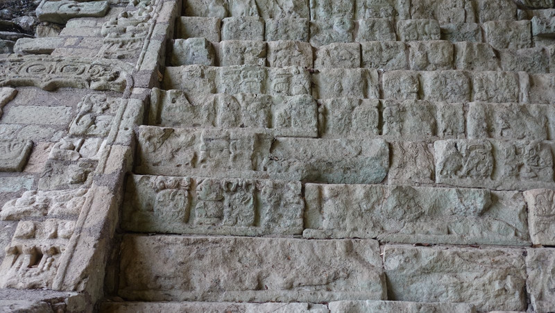 Hieroglyphen-Treppe