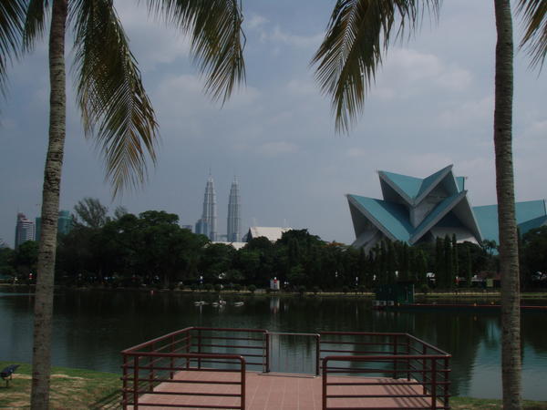 KL Opera House with towers in distance
