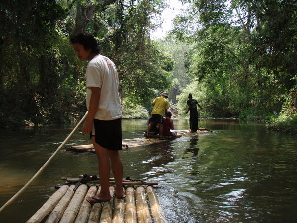 River rafting in Chaing Mai
