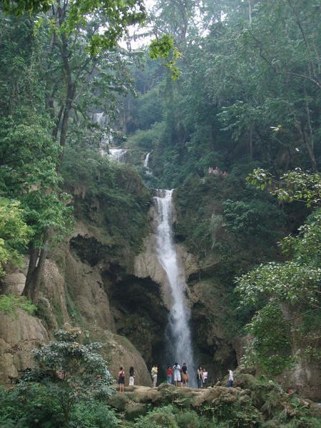 The main waterfall