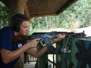Me firing an AK47