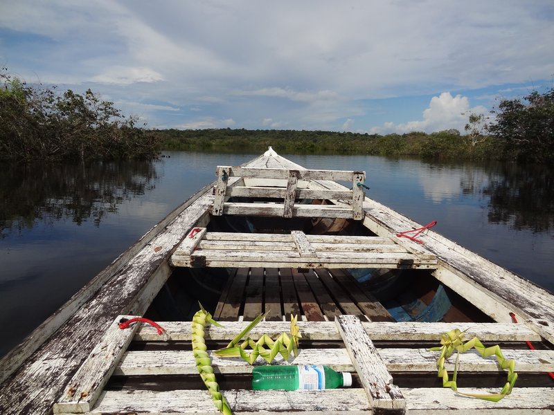 Bootsfahrt am Amazonas