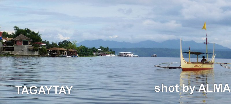 Boating In Taal Lake