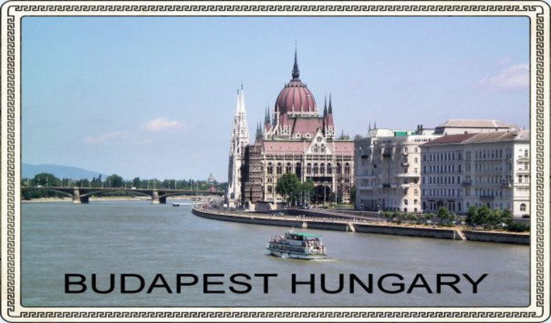 Parliament view in River Donau