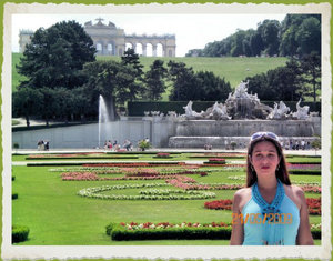 The Beautiful Breathtaking View of the Schönbrunn Garden