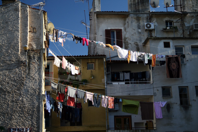 Another laundry day in Pula...