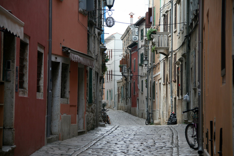 Empty streets of Rovinj