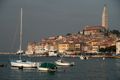 Looking at the Old Town of Rovinj