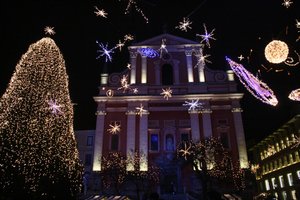 Almost Christmas time in Ljubljana