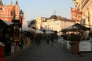 Christmas markets in Ljubljana