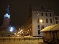 Elblag covered in snow