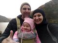 Family photo at Glendalough
