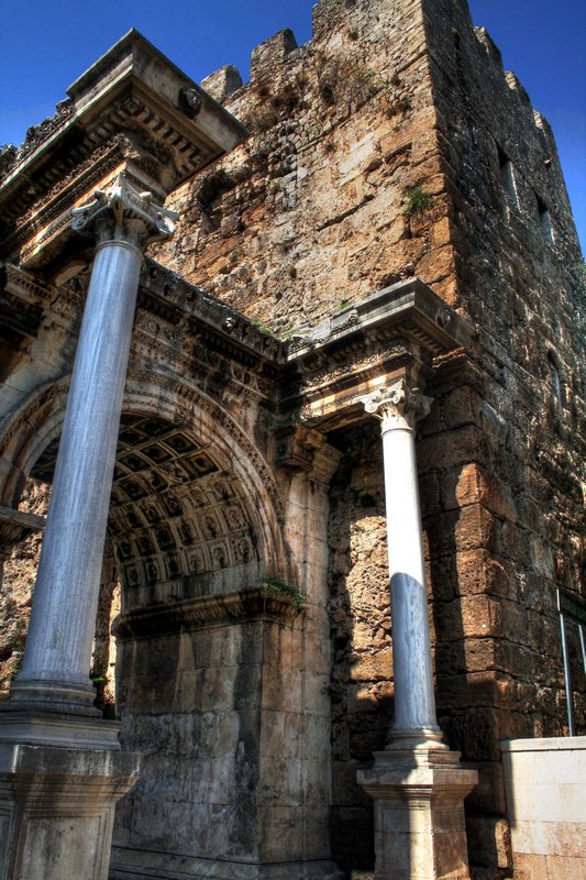 entrance to Kaleici - Hadrian's Gate