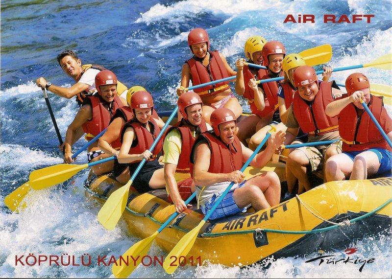 our lovely rafting group