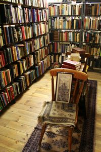 inside the bookshop