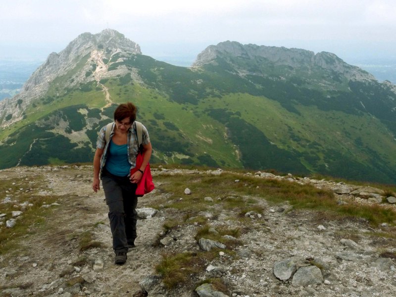 leaving Giewont behind