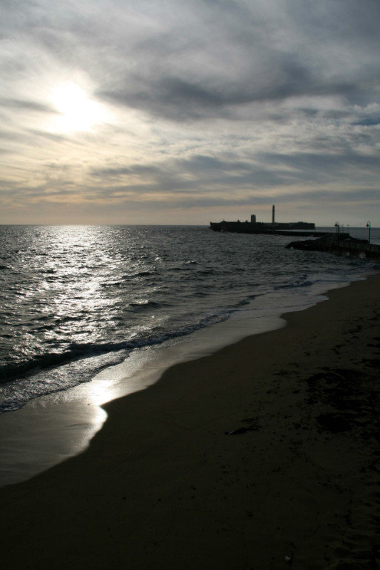 sunset in Cadiz