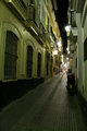 wandering around the empty streets of Cadiz