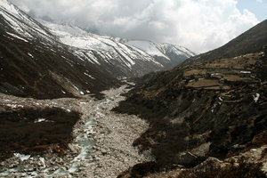 on the way to Dingboche