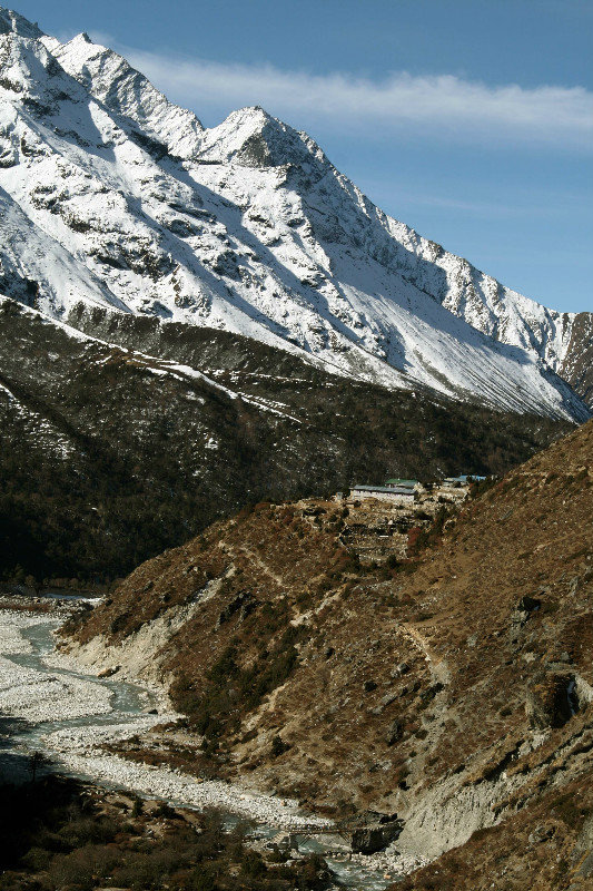 on the way to Tengboche