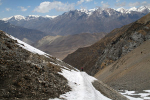 on the way to Muktinath