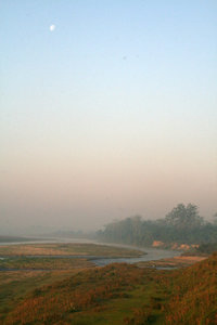 sunrise over Chitwan