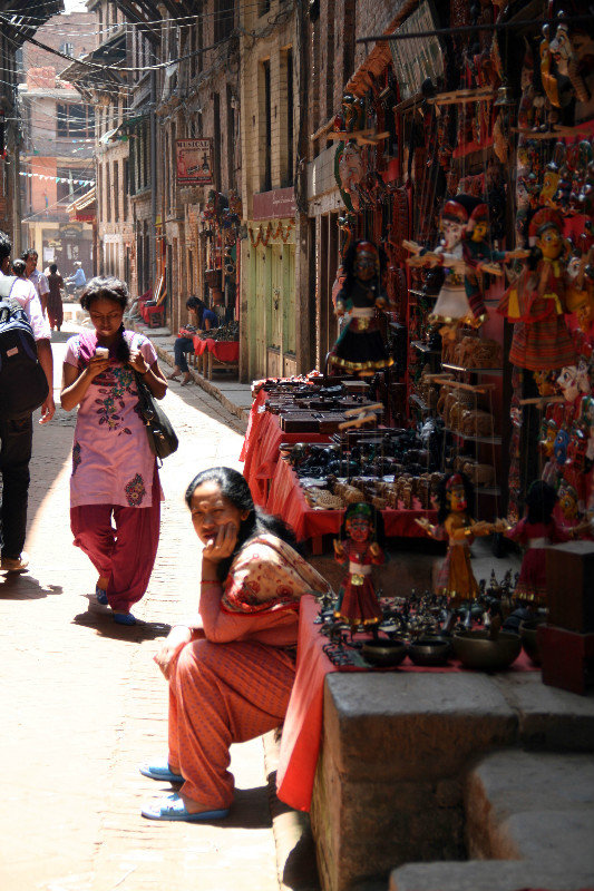 streets of Bhaktapur