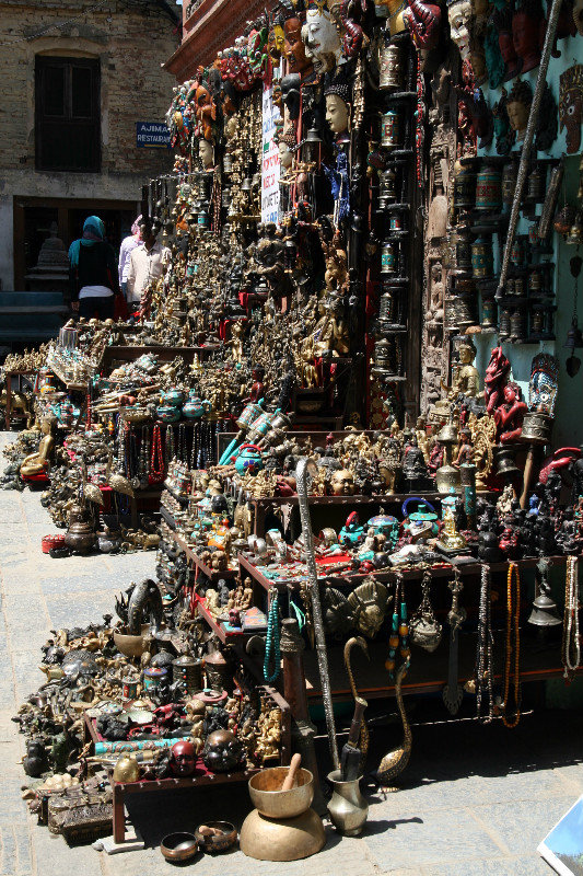 shops at Swayambhunath