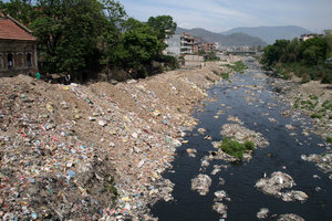 lovely clean river of Kathmandu...
