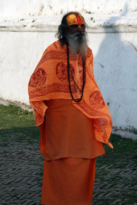 sadhu at Pashupatinath