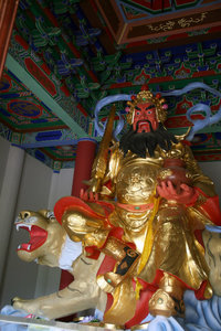 the God of Fortune at Congshen Temple complex