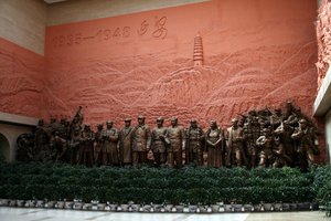 at the Revolutionary Museum in Yan'an