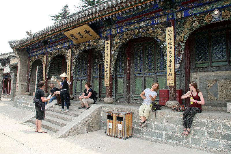 my band at Nanshan Temple ;)