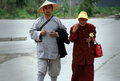 monks in Wutai Shan