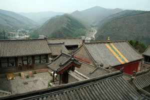 view from Nanshan Temple